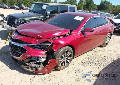 2020 Chevrolet Malibu Fwd Rs из США, поврежденный, VIN 1G1ZG5ST6LF087145